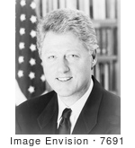 #7691 Picture Of President William J Clinton Bill Clinton