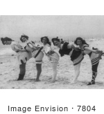 #7804 Photo of Women in Swimsuits, Coney Island by JVPD