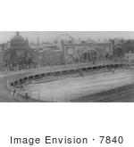 #7840 Photo Of West Walk And Hippodrome Coney Island