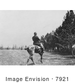 #7921 Picture of Theodore Roosevelt on a Horse by JVPD