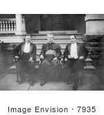 #7935 Picture Of Roosevelt Rev Mj Hoben And John Mitchell