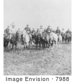 #7988 Picture Of Col Roosevelt The Rough Riders