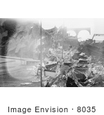 #8035 Picture Of Fire Luna Park Coney Island