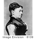 #8139 Picture of First Lady Julia Grant by JVPD