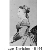 #8146 Picture of First Lady Julia Dent Grant by JVPD