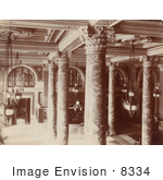 #8334 Picture Of Lobby Of Willard Hotel