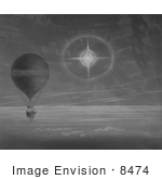 #8474 Picture Of The Zenith Balloon In Flight