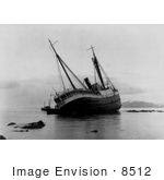 #8512 Picture Of The Al-Ki Wreck