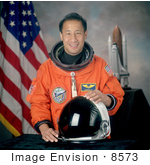 #8573 Picture Of Astronaut Edward Tsang Lu
