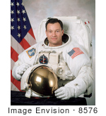 #8576 Picture Of Astronaut Michael Eladio Lopez-Alegria