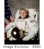 #8583 Picture Of Astronaut Andrew Sydney Withiel Thomas