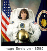 #8595 Picture Of Astronaut Linda Maxine Godwin