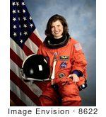 #8622 Picture Of Astronaut Mary E Weber