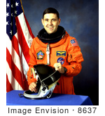 #8637 Picture Of Astronaut Robert Donald Cabana