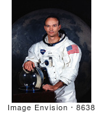 #8638 Picture Of Astronaut Michael Collins