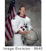 #8640 Picture Of Astronaut Charles Moss Duke Jr