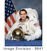 #8641 Picture Of Astronaut James Hansen Newman
