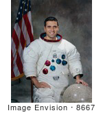 #8667 Picture Of Astronaut Harrison Hagan Schmitt