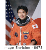 #8673 Picture Of Cosmonaut Koichi Wakata