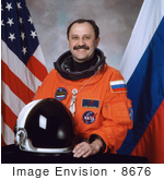 #8676 Picture Of Cosmonaut Yuri Vladimirovich Usachev
