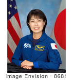 #8681 Picture Of Astronaut Naoko Yamazaki