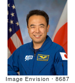 #8687 Picture Of Astronaut Satoshi Furukawa Of Jaxa