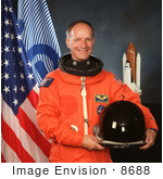 #8688 Picture Of Cosmonaut Claude Nicollier Of Esa
