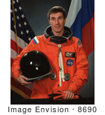 #8690 Picture Of Astronaut Sergei Konstantinovich Krikalyov