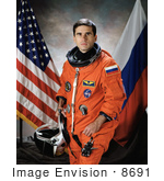 #8691 Picture Of Astronaut Yuri Ivanovich Malenchenko