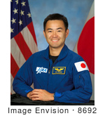 #8692 Picture Of Astronaut Akihiko Hoshide