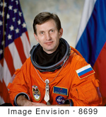 #8699 Picture Of Astronaut Sergei Yevgenyevich Treschev