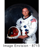 #8715 Picture Of Astronaut Neil Alden Armstrong