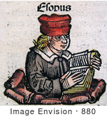 #880 Image Of Aesop As Depicted In The Nuremberg Chronicle By Hartmann Schedel
