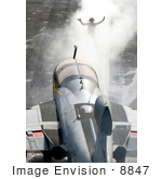 #8847 Picture Of A Person Guiding Aircraft