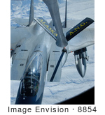 #8854 Picture Of An F-15c Strike Eagle Aircraft