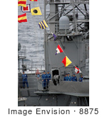 #8875 Picture Of Sailors On Uss Ronald Reagan