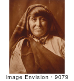 #9079 Picture Of A Native American Acoma Woman