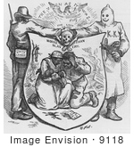 #9118 Picture Of Kkk Members And African Americans
