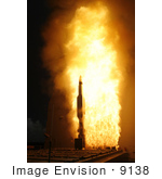 #9138 Picture Of Launching A Missile 3