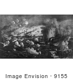 #9155 Picture Of The Battle Of Manila Bay 1898