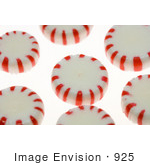 #925 Photograph Of Peppermint Candies