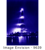 #9639 Picture Of The Eiffel Tower At Night