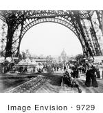 #9729 Picture of Paris Exposition, 1889 by JVPD