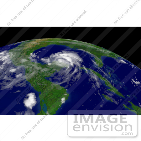 #10034 Picture of Hurricane Emily Moving West-Northwest by JVPD