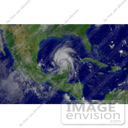#10037 Picture of Hurricane Emily in the Gulf of Mexico by JVPD