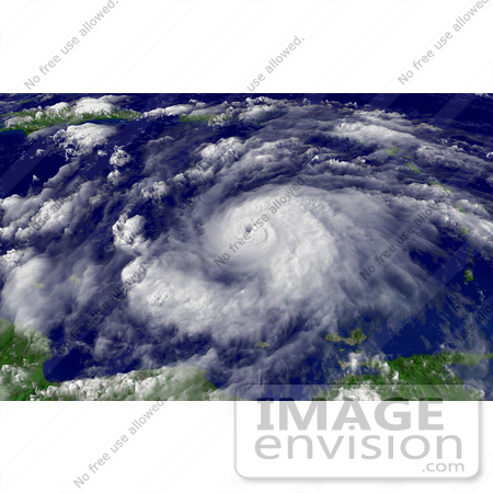 #10042 Picture of Hurricane Emily by JVPD