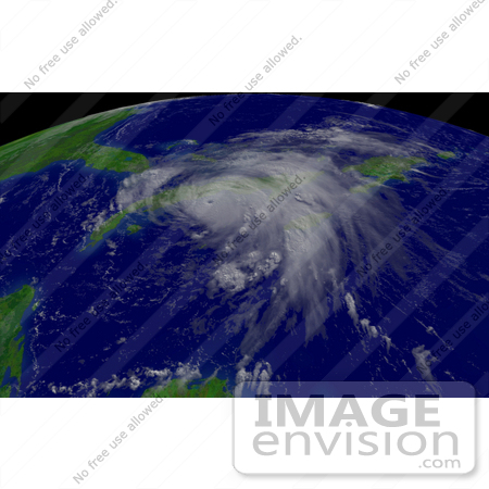 #10065 Picture of Hurricane Dennis by JVPD