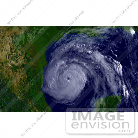 #10068 Picture of Hurricane Emily in the Gulf of Mexico by JVPD