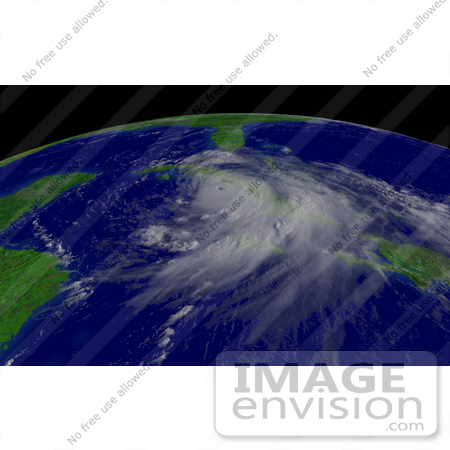 #10090 Picture of Hurricane Dennis by JVPD