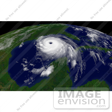 #10102 Picture of Hurricane Katrina by JVPD